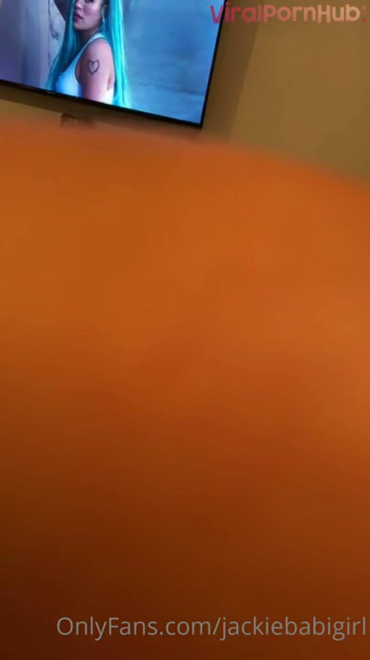 Brunette swallows uncut cock while girl masturbates