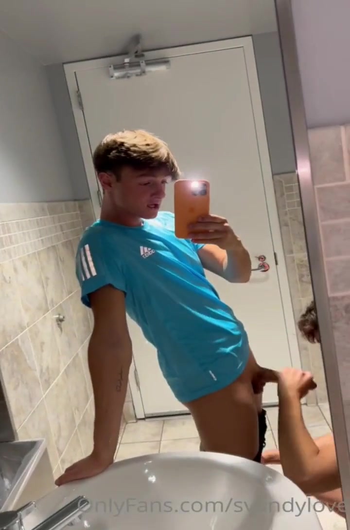 Blue Boy Jerks Off